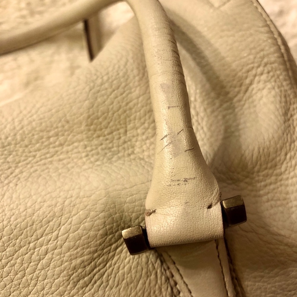 ✨S O L D✨ Ellen Tracy leather handbag - Picture 8 of 11